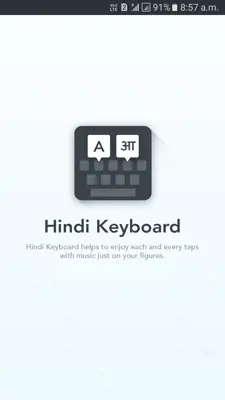 Hindi Keyword Smart keyboard any Language android App screenshot 0