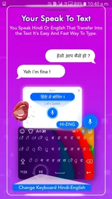 Hindi Keyword Smart keyboard any Language android App screenshot 3