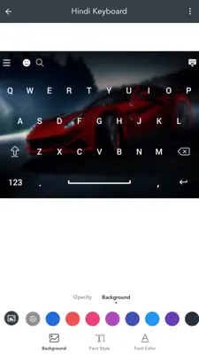 Hindi Keyword Smart keyboard any Language android App screenshot 8